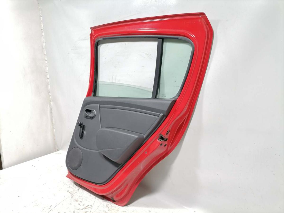 Dacia Sandero SD original T&uuml;r hinten rechts OV21D Red Passion Rohbau BJ09